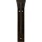 Ekena Millwork Traditional Steel Bracket, Antiqued Brass 2"W x 10"D x 10"H BKTM02X10X10TRABS - alternate 4